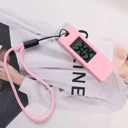 GlowKey LED Digital Keychain Pocket Watch 2