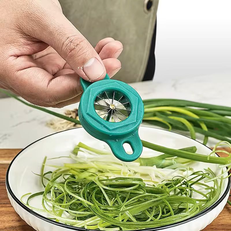 Green Onion WireDrawing Vegetable Shredder  Kitchen Slicer Tool 3