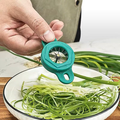 Green Onion WireDrawing Vegetable Shredder  Kitchen Slicer Tool 3