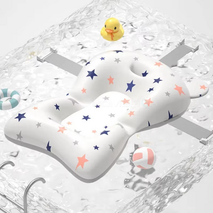Adjustable Newborn Bathing Cushion Infant Safety Net Hammock Baby Bath Support Pad Foldable Floatin 2