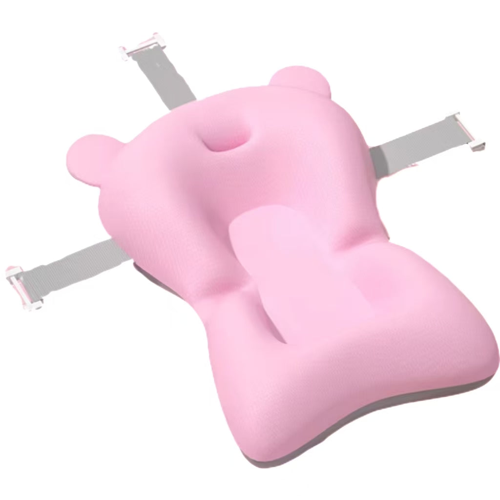 Adjustable Newborn Bathing Cushion Infant Safety Net Hammock Baby Bath Support Pad Foldable Floatin 6