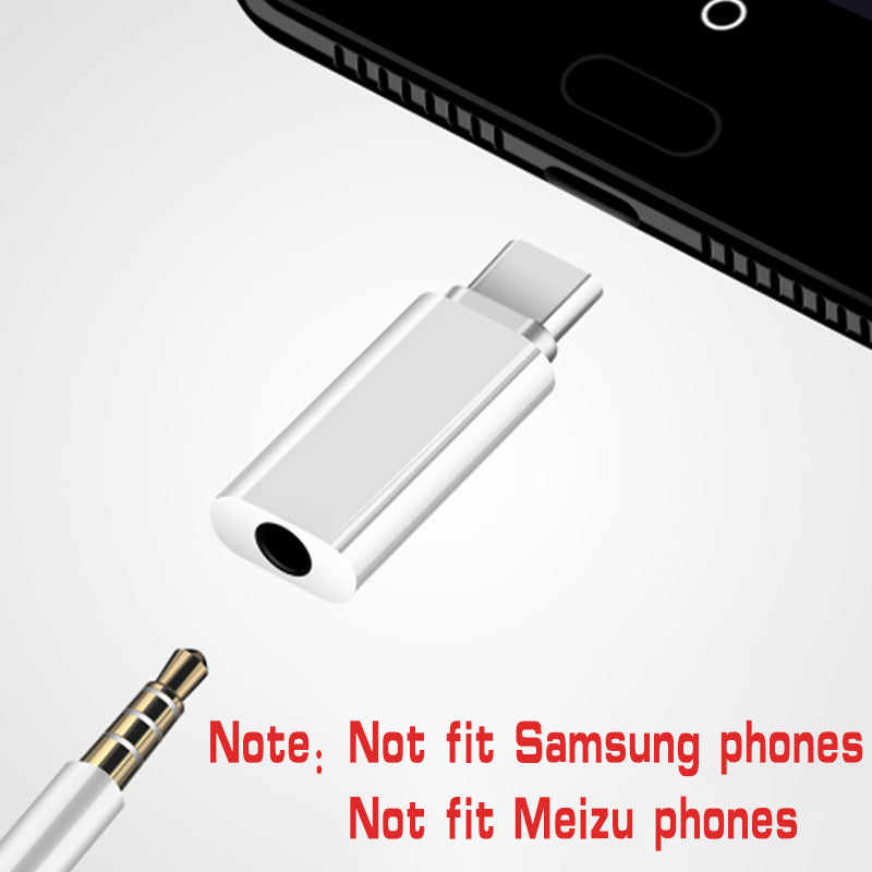 USB Type C Aux Adaptor Connector Audio Cable 1