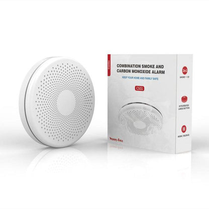 SmartGuard 2-in-1 WiFi Smoke & Carbon Monoxide Detector, Tuya Smart Home Alarm