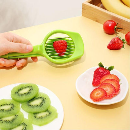Portable Manual Fruit Vegetable Slicer Salad Cutter Chopper Home Kitchen Tool Accessory 4