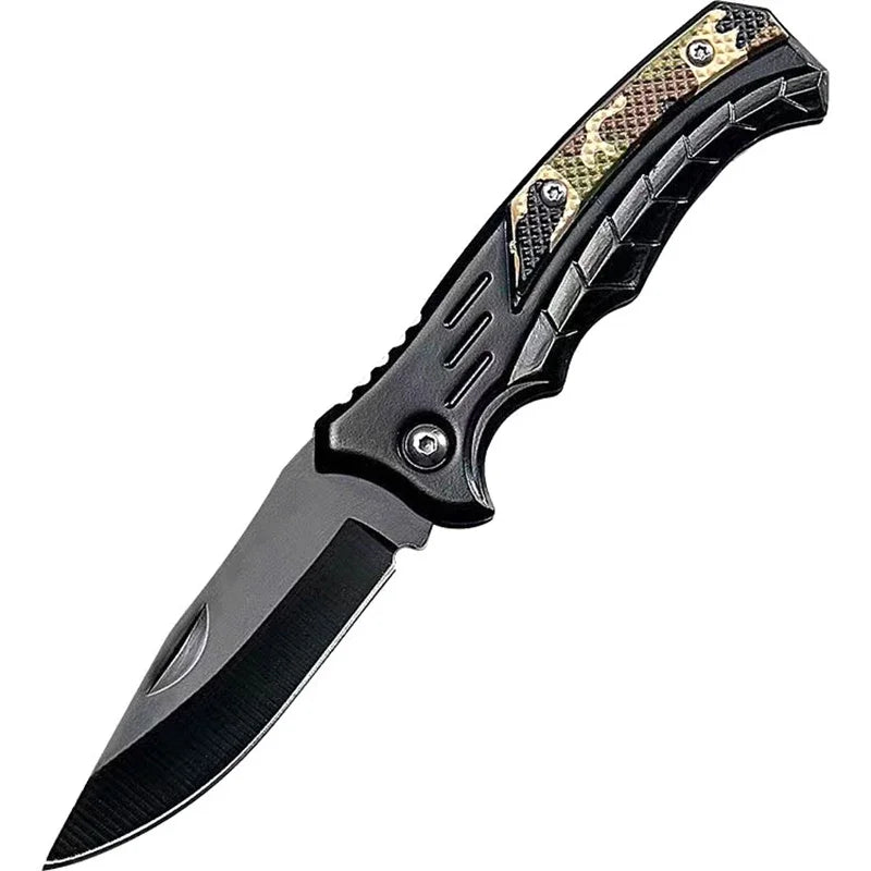 High-Hardness Folding Knife, Outdoor Camping Tactical Survival, EDC Multitool Pocket Knife Box Cutter
