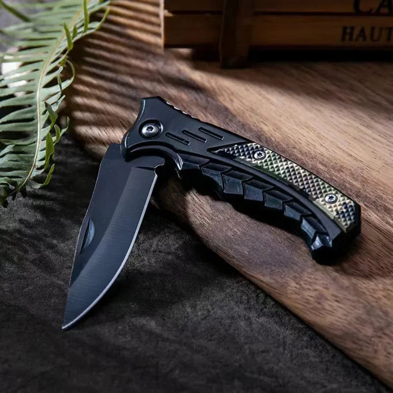 HighHardness Folding Knife Outdoor Camping Tactical Survival EDC Multitool Pocket Knife Box Cutter 2