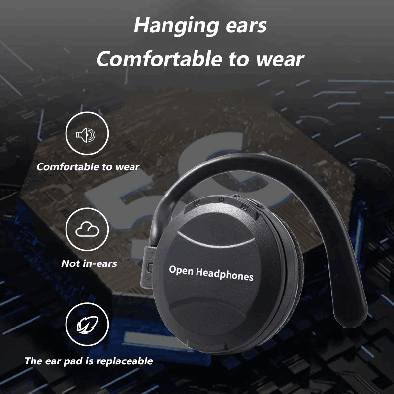 Bluetooth Earphones Wireless Headphones Stereo Buttons Control With Microphone Bluetooth Sports Ear 3