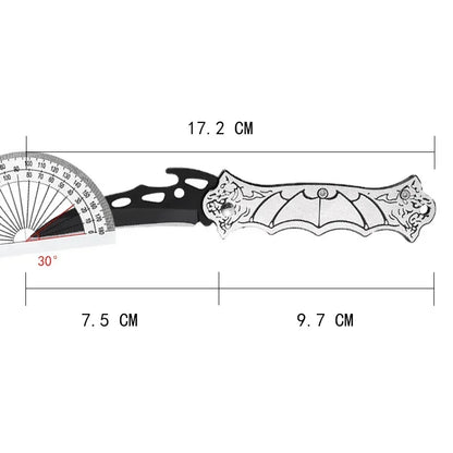 Sharp Outdoor Tactical Folding Knife, High Hardness Stainless Steel Survival Pocket Knife for Hiking and Camping