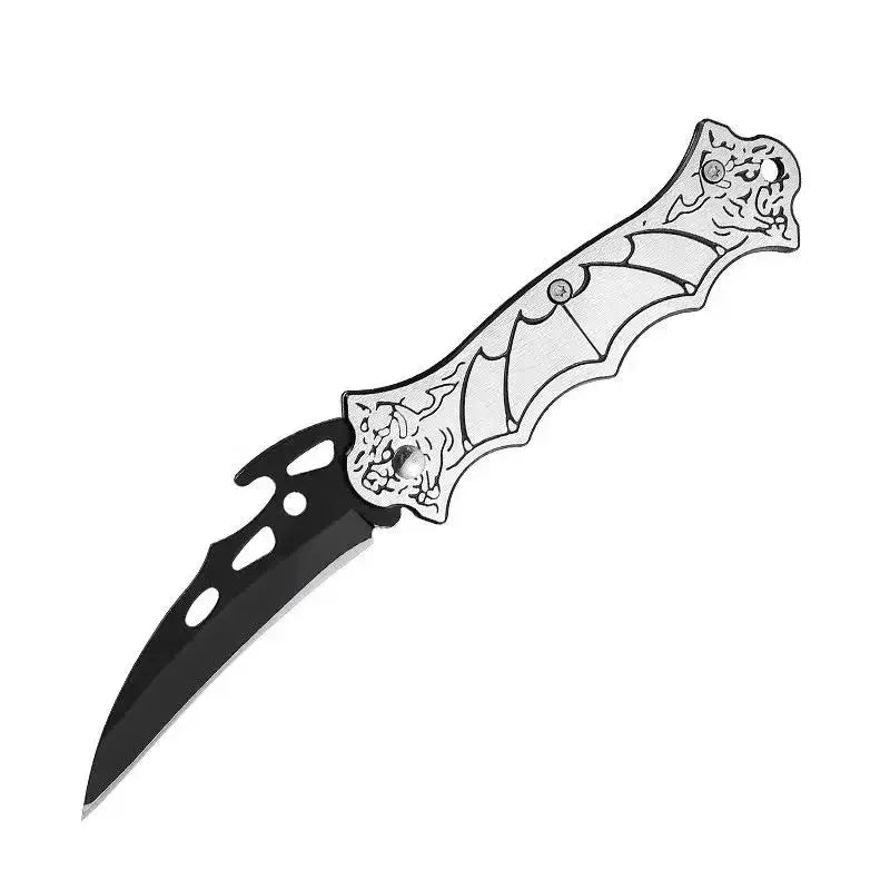 Sharp Outdoor Tactical Folding Knife, High Hardness Stainless Steel Survival Pocket Knife for Hiking and Camping