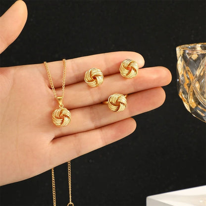Twist Knot Jewelry Set 2