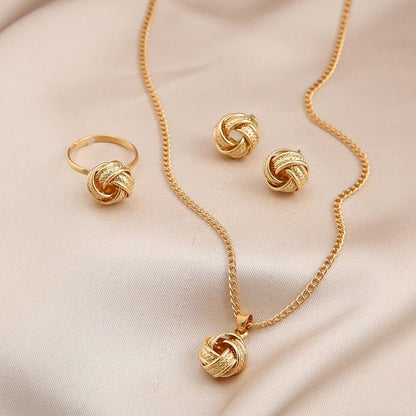 Twist Knot Jewelry Set 7