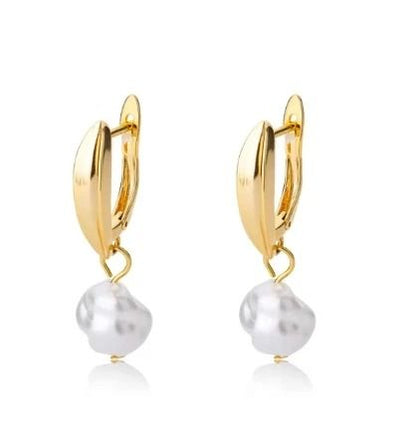 Stainless Steel Star Hoop Earrings 12
