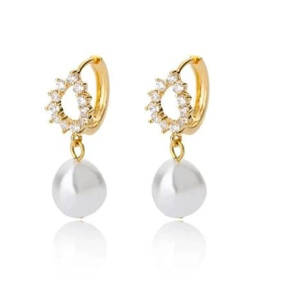 Stainless Steel Star Hoop Earrings 15