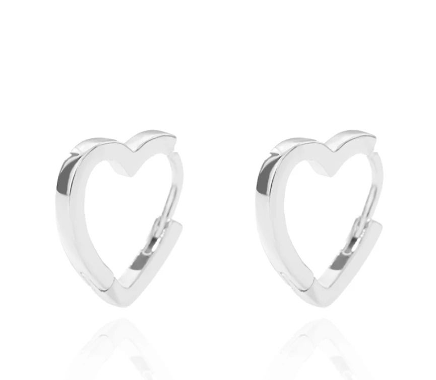 Stainless Steel Star Hoop Earrings 20