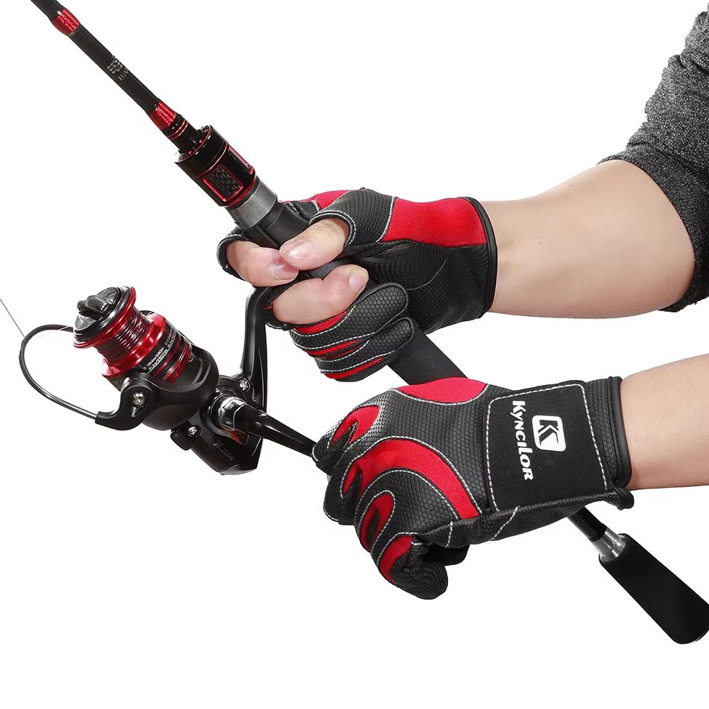 ProGrip 3Finger Outdoor Fishing And Cycling Gloves 4