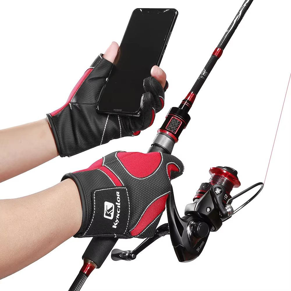 ProGrip 3Finger Outdoor Fishing And Cycling Gloves 5