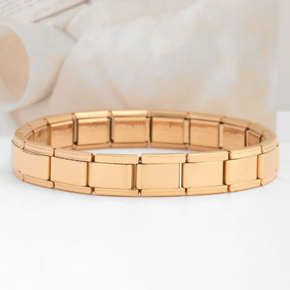 Square Stainless Steel Stretch Bracelet 4