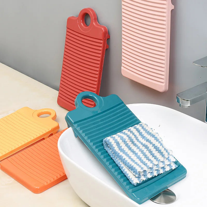 Wholesale Mini Baby Bath Mat, Non-Slip Plastic Washing Clothes, Thickened Slot for Home Use Baby Care Items