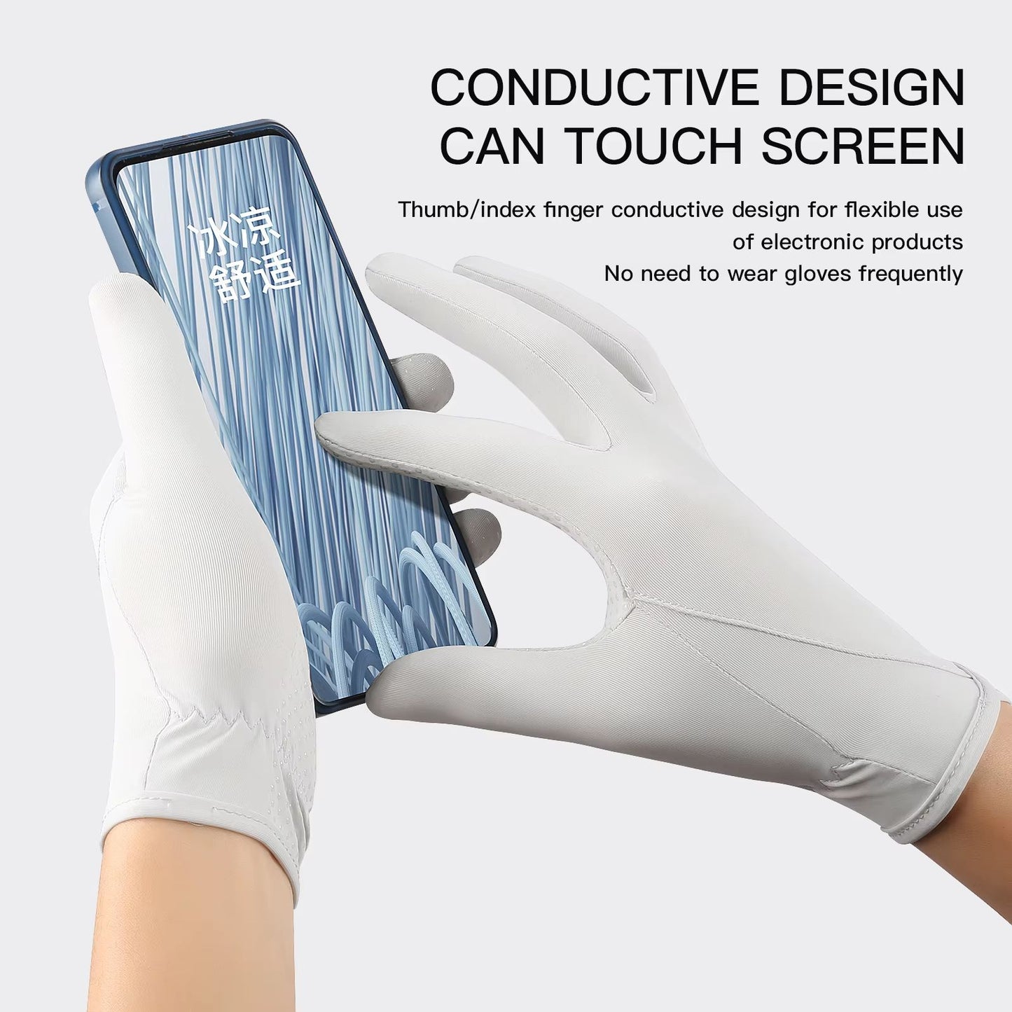 ProCool Ice Silk UV Protection Driving And Fishing Gloves 1