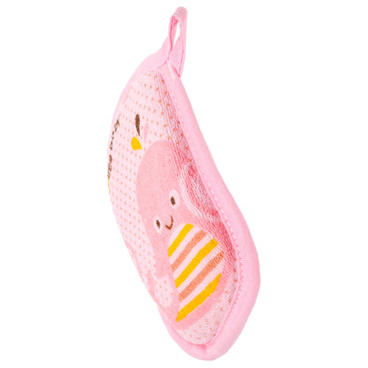 Comfortable Baby Bath Scrubber Sponge Tool For Infant Bathing Cartoon Bath Accessories For Toddlers 1