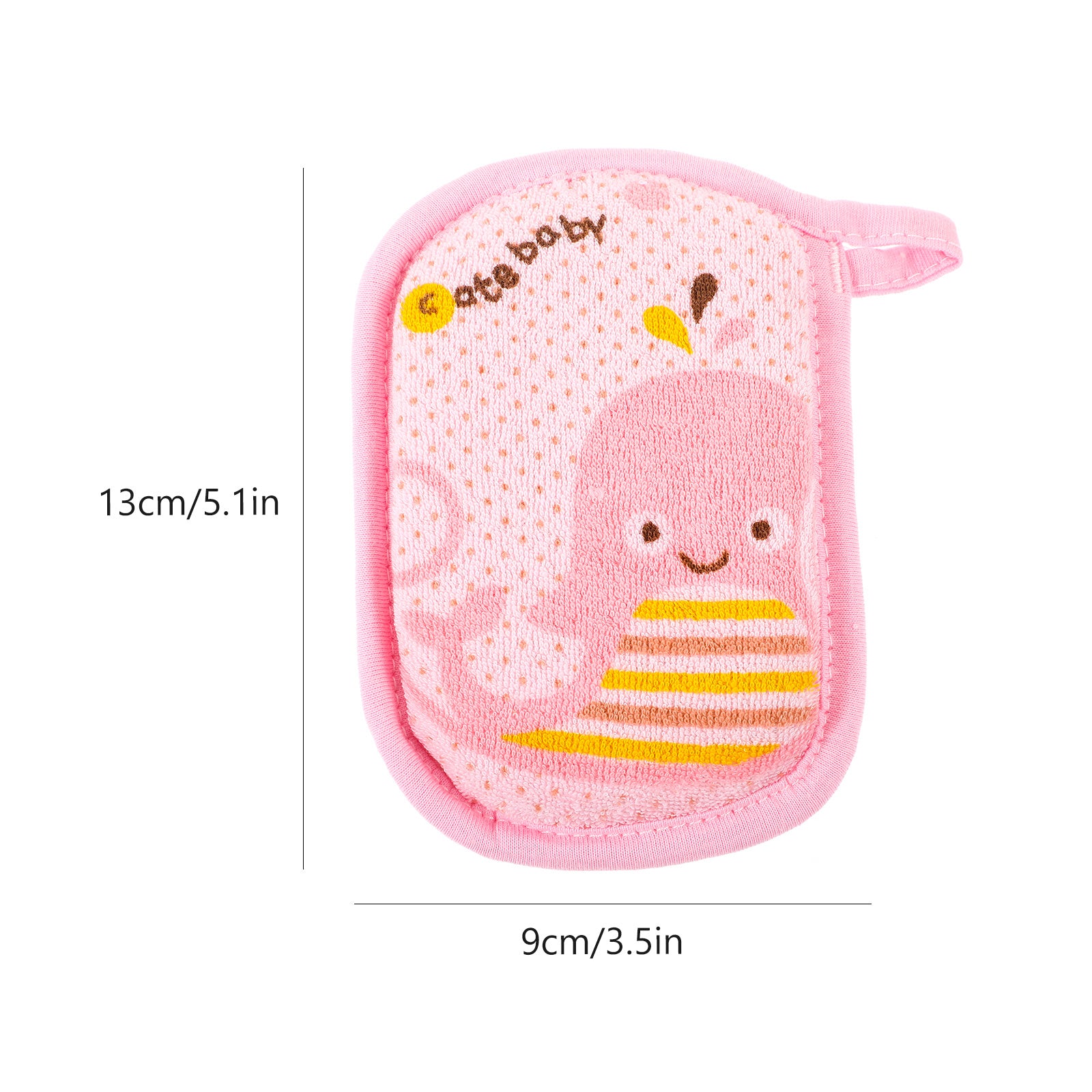 Comfortable Baby Bath Scrubber Sponge Tool For Infant Bathing Cartoon Bath Accessories For Toddlers 3