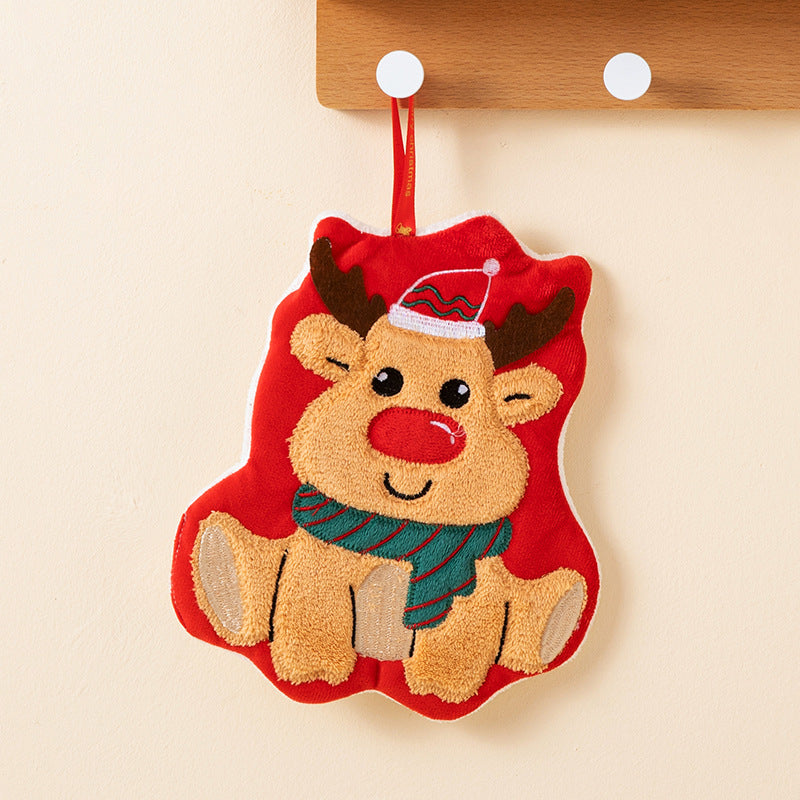 Adorable Holiday Gift For Toddlers Cute Christmas Baby Towel Festive Cartoon Design Kids Bath Towel 5