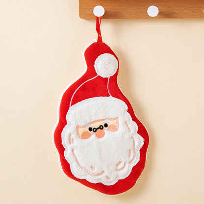 Adorable Holiday Gift For Toddlers Cute Christmas Baby Towel Festive Cartoon Design Kids Bath Towel 9