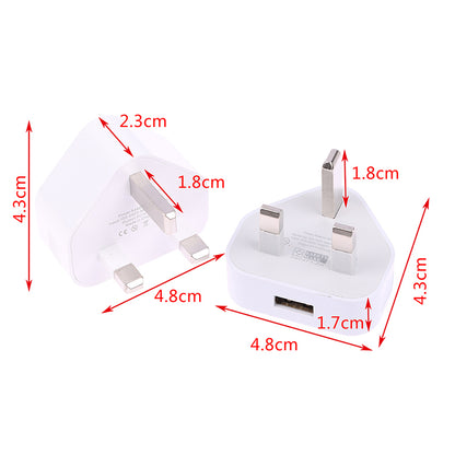 Universal Pin Wall Charger Adaptor With USB Ports for Fast Charging