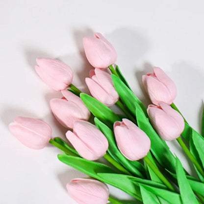 Artificial Tulips, Real Touch Flowers, Tulip Bouquet Decor, Fake Flowers for Home and Wedding Decorations