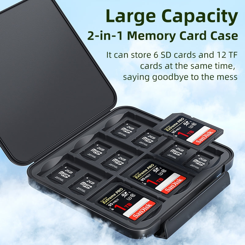 Memory Card Case Holder Water Resistant  AntiShock Protector 1