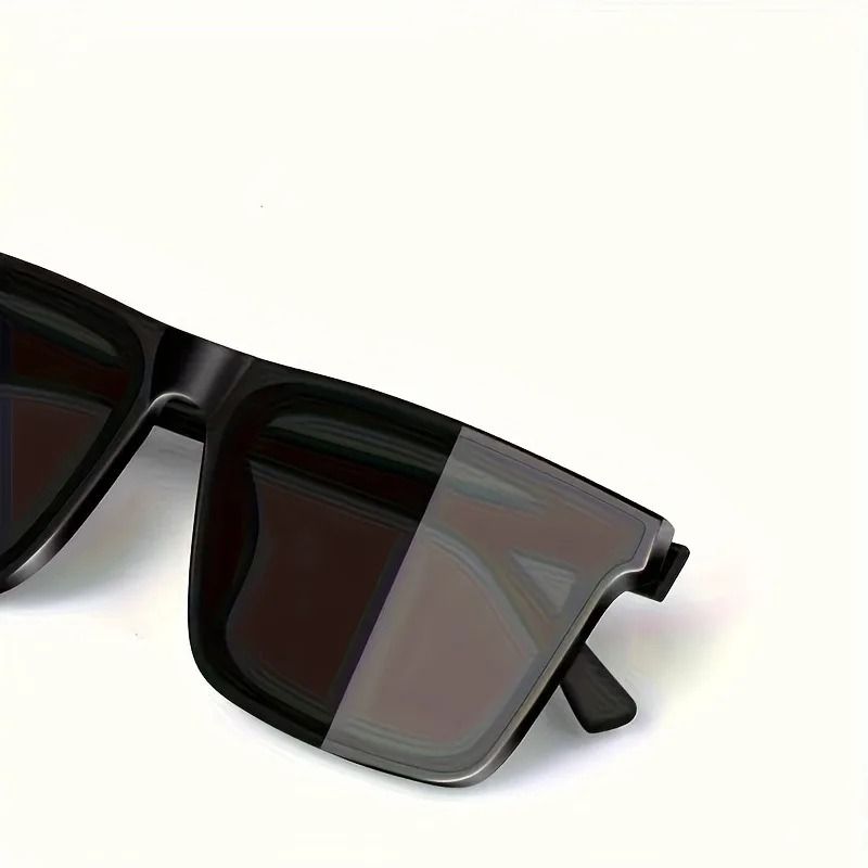 Simple Black Square Fashion Glasses For Men And Women 1