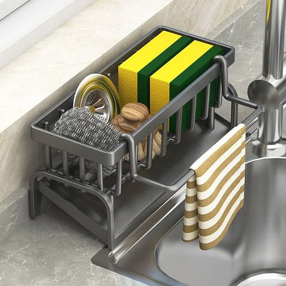 Kitchen Cloth And Sponge Draining Rack 4
