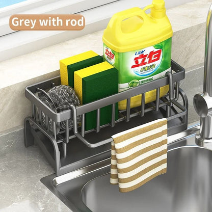 Kitchen Cloth And Sponge Draining Rack 7