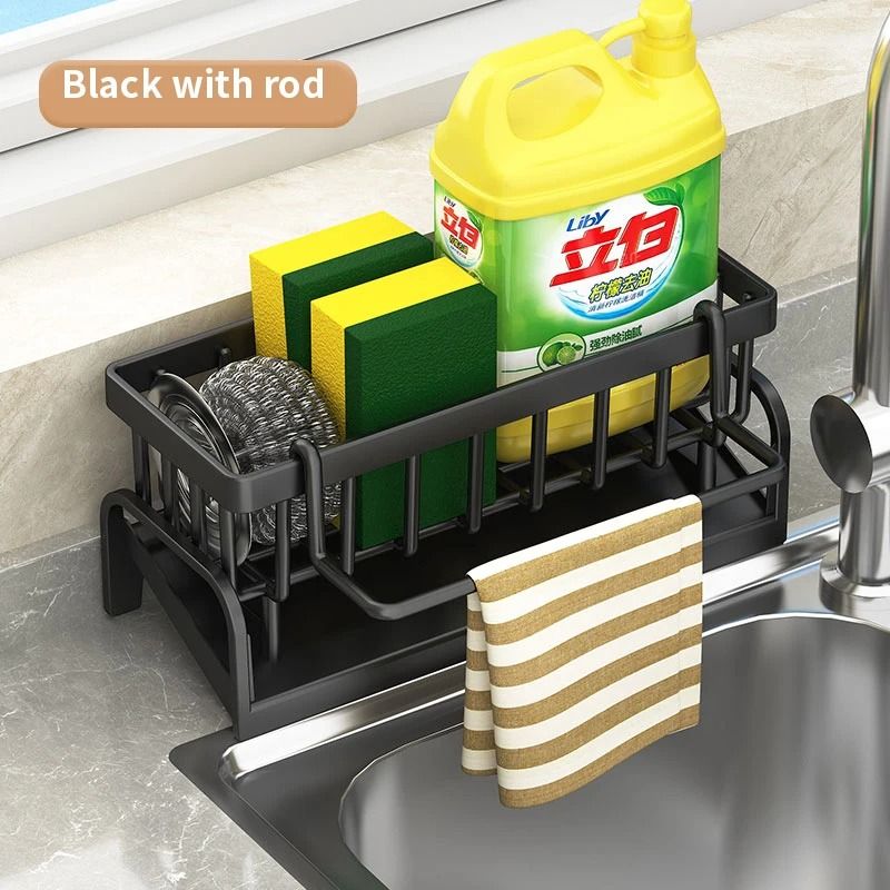 Kitchen Cloth And Sponge Draining Rack 8