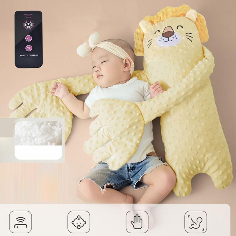 Cartoon Baby Sleep Comfort Soother Pillow Electric Remote Control Baby Sleep Aid 5