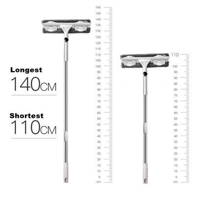 Washing Window Brush Cleaner Telescopic Rod for Home Window Cleaning