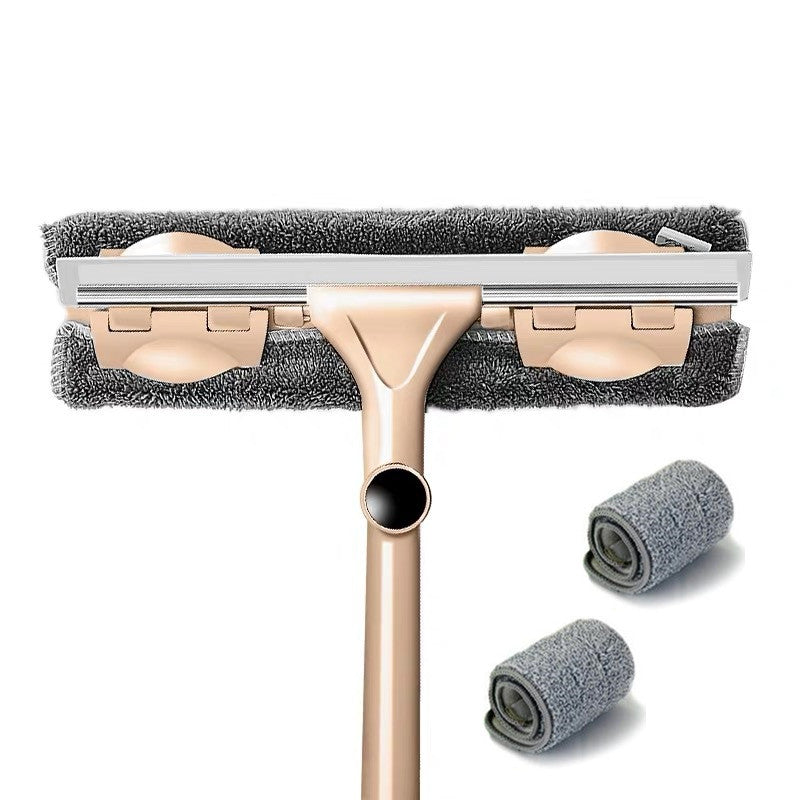 Washing Window Brush Cleaner Telescopic Rod for Home Window Cleaning