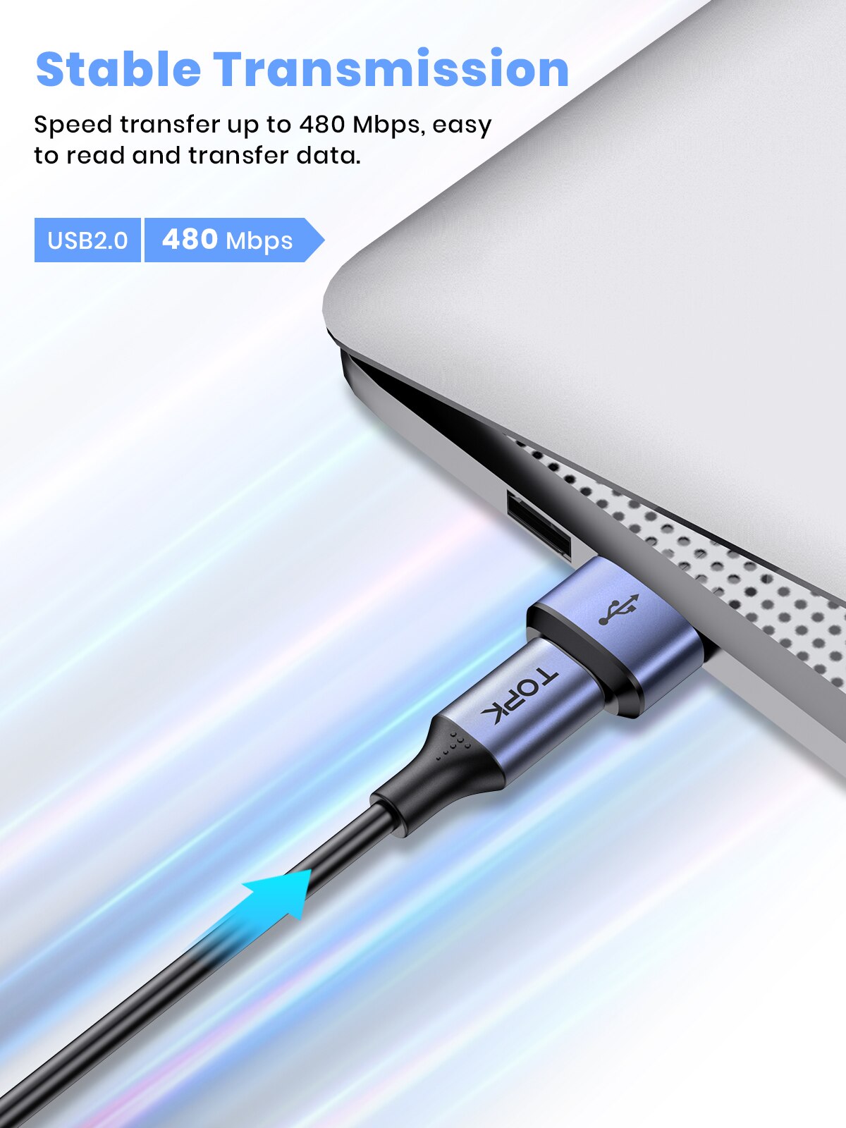 USB C To USB Male Adapter Fast Charging  Data Sync OTG Connector 3