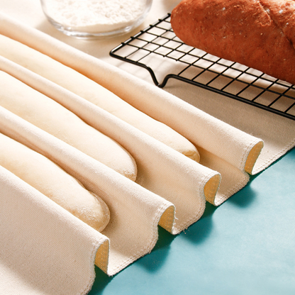 French Bread Dough Proofing Cloth Fermented Bakers Couche for Perfect Loafs and Baguettes