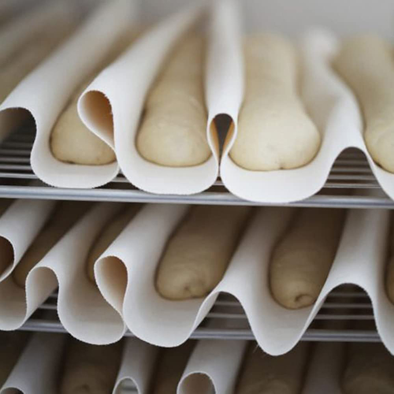 French Bread Dough Proofing Cloth Fermented Bakers Couche for Perfect Loafs and Baguettes