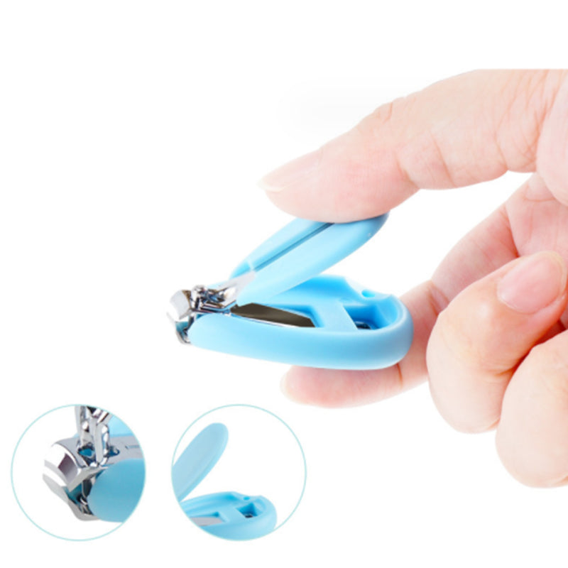 Safe Baby Nail Care Tool Newborn Nail Scissor Portable Clipper Tweezer Trimmer Children Manicure Ki 2