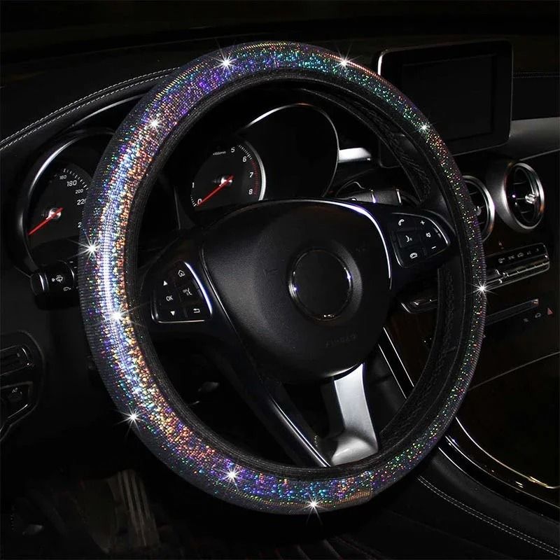 Universal Bling Steering Wheel Cover 9