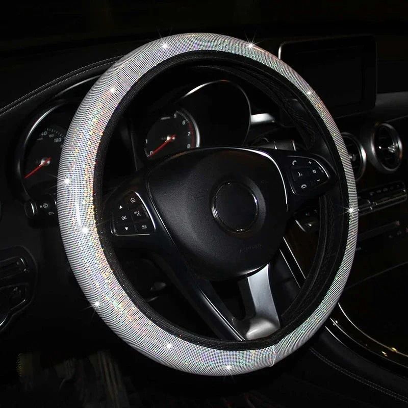Universal Bling Steering Wheel Cover 7