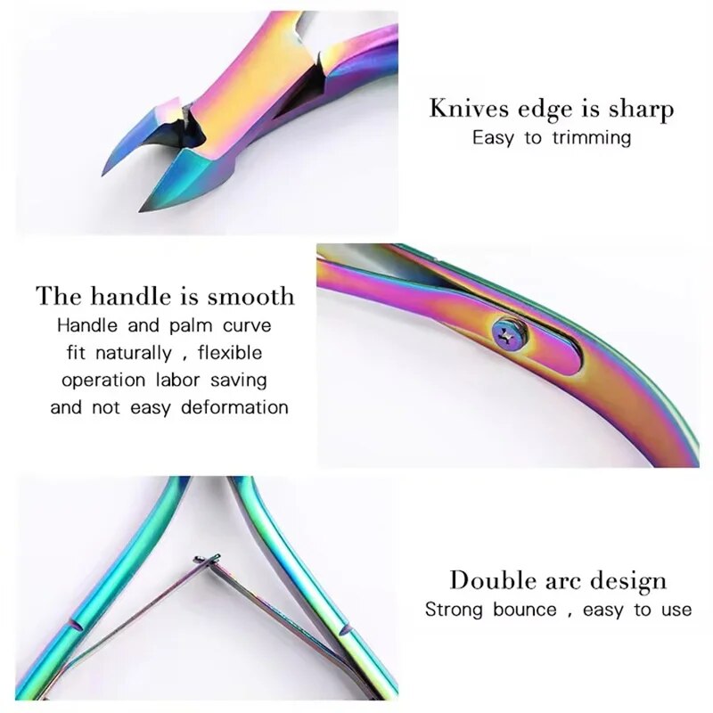 Dead Skin Pliers Nail Clippers, Tolerance Pliers, Nail Groove Special for Precise Nail Care and Grooming