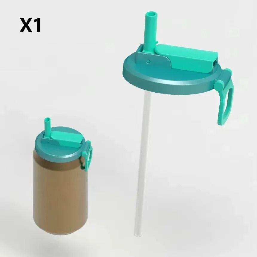 Reusable Soda Can Lid With Straw 10