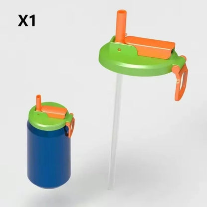 Reusable Soda Can Lid With Straw 8