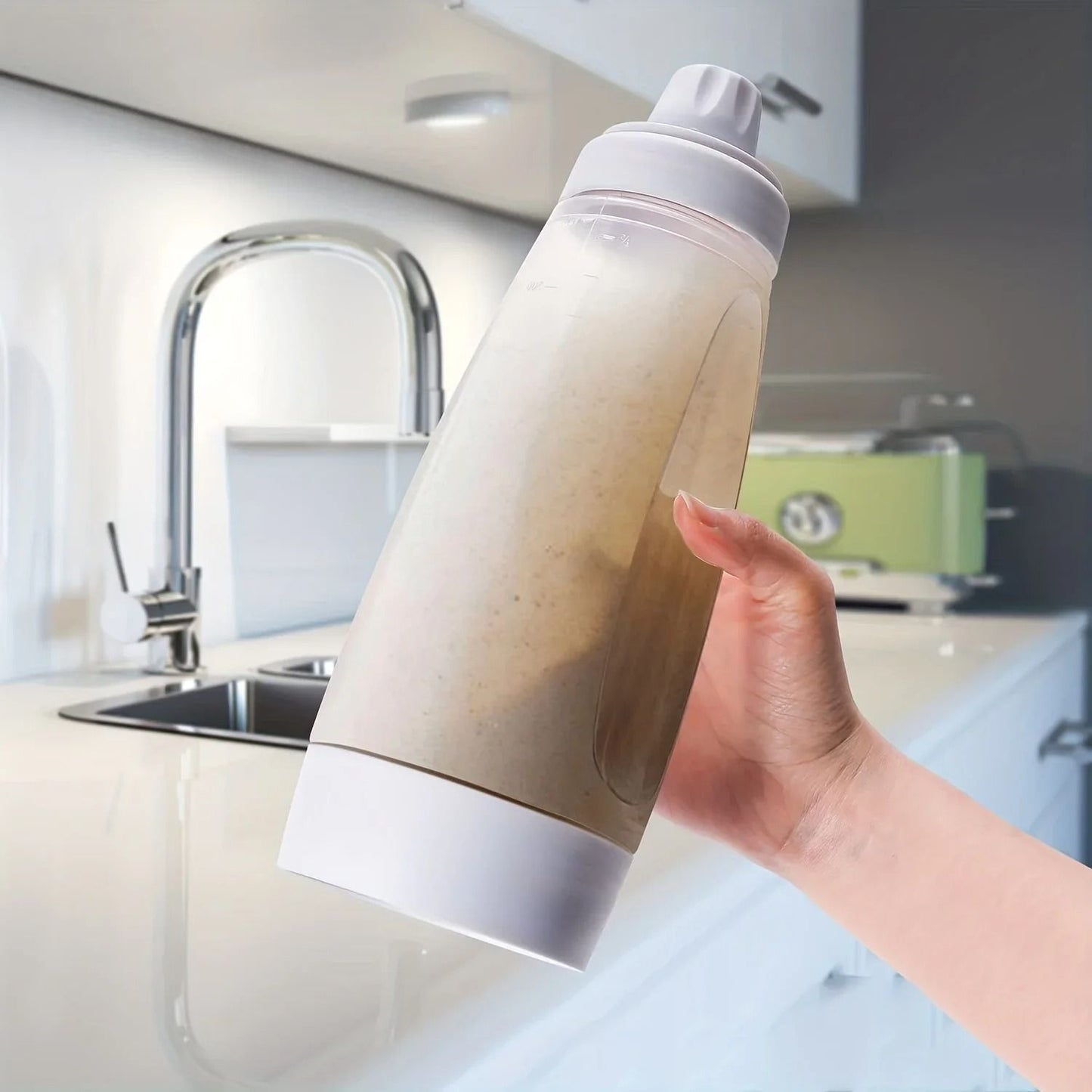 Pancake Batter Mixer Bottle With Blender Ball 3