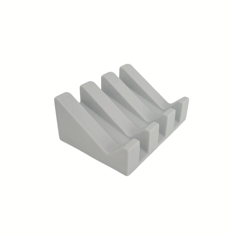 Portable Soap Holder For Shower Bathroom Silicone Soap Dish Easy Clean Sponge Tray Kitchen Soap Dry 7