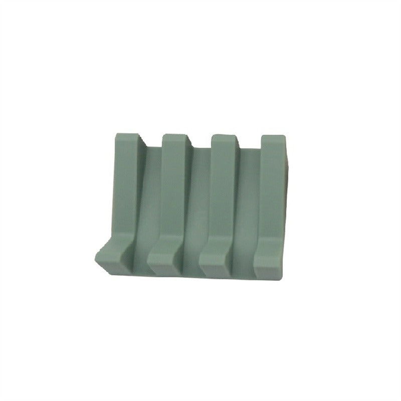 Portable Soap Holder For Shower Bathroom Silicone Soap Dish Easy Clean Sponge Tray Kitchen Soap Dry 10