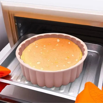 Silicone Sunflower Silhouette Cake Mold 4